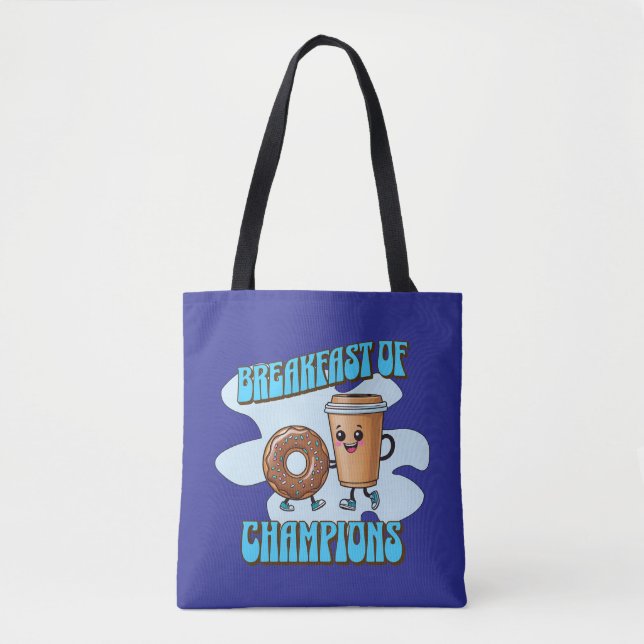 Breakfast of Champions Tote Bag (Front)
