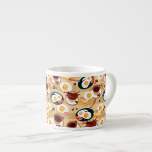 Breakfast Pattern 3 Espresso Cup