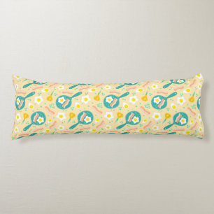 Breakfast Pattern Body Cushion