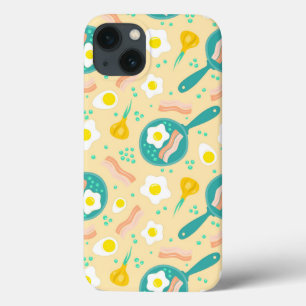 Breakfast Pattern iPhone 13 Case