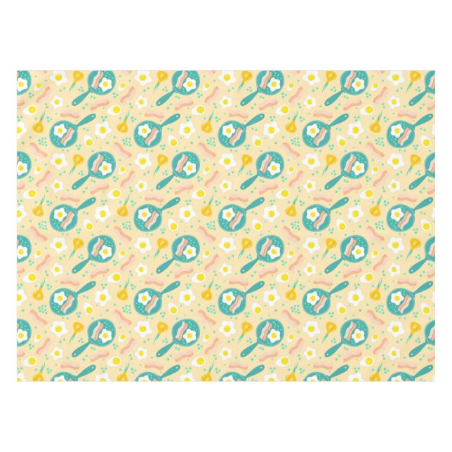 Breakfast Pattern Tablecloth (Front (Horizontal))