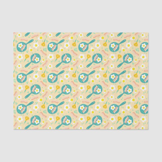 Breakfast Pattern Tissue Paper (Front)