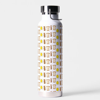 Breakfast Pattern Water Bottle