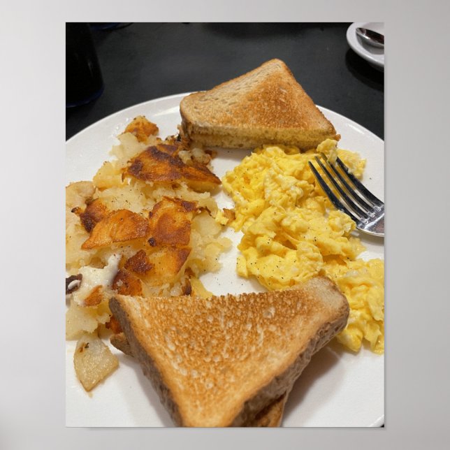Breakfast Photo Poster (Front)