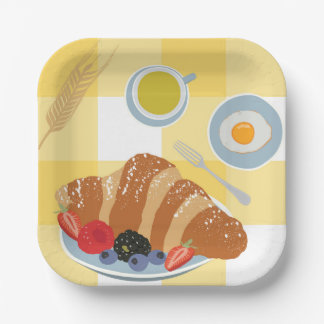 Breakfast Platter Paper Plate