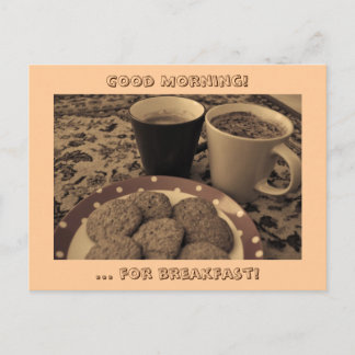 Breakfast Postcard
