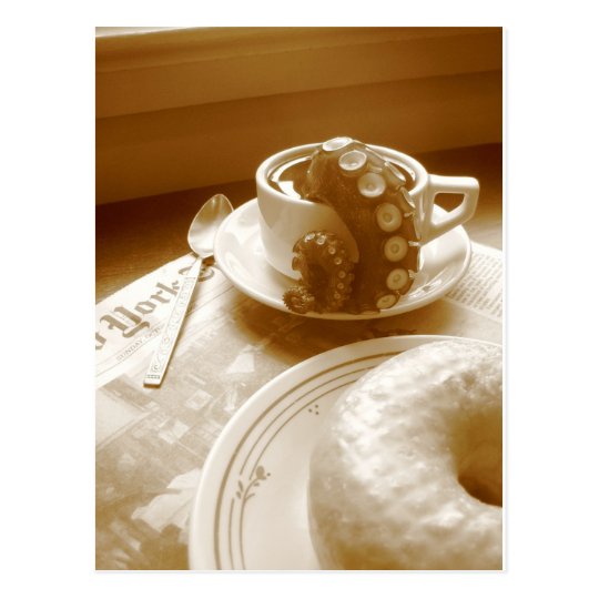 breakfast postcard Zazzle.co.uk