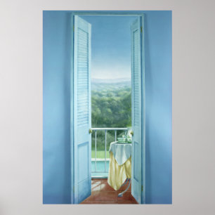 Breakfast St. Maxime 1984 Poster