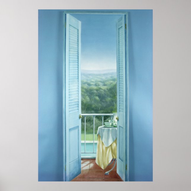 Breakfast St. Maxime 1984 Poster (Front)