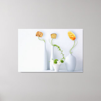 Breakfast Stretched Canvas Print