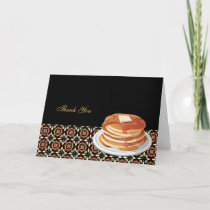 Breakfast thank you card