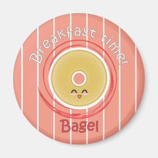Breakfast Time - Bagel Magnet