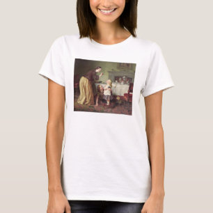 Breakfast Time - Morning Games (oil on canvas) T-Shirt
