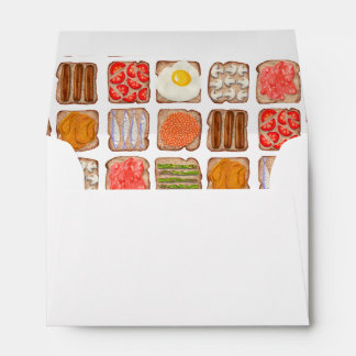 Breakfast Toast Envelopes