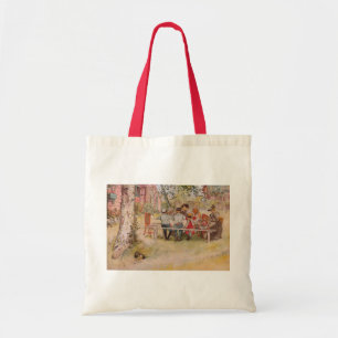 Breakfast Under the Big Birch by Carl Larsson Tote Bag