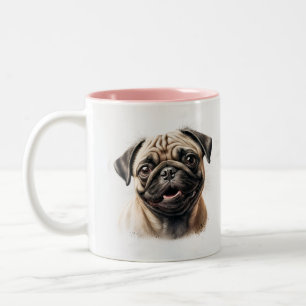 Breakfast Wine Funny Cute Quote Two-Tone  Coffee Mug