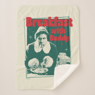 Breakfast With Buddy Sherpa Blanket