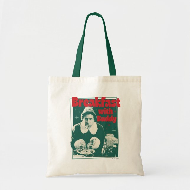 Breakfast With Buddy Tote Bag (Front)