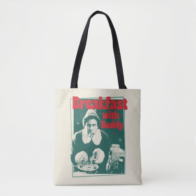 Breakfast With Buddy Tote Bag (Front)