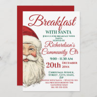 Breakfast With Santa Festive