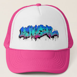 Breakgirl_TruckerCap_blueturq Trucker Hat