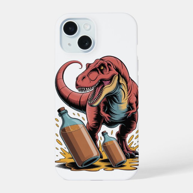 Breaking Big Bottles iPhone 15 Case (Back)