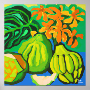 breaking breadfruit - poster and digital print