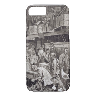 Breaking Bulk on Board a Tea Ship in the London Do iPhone 8/7 Case