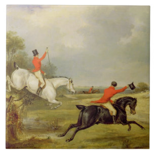 Breaking Cover, Bachelor's Hall (oil on canvas) Tile