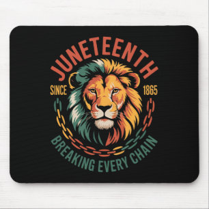 Breaking Every Chain Since 1865 Women Men Juneteen Mouse Mat