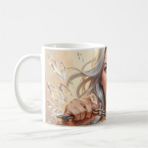 Breaking Free Crystal Chain Mug