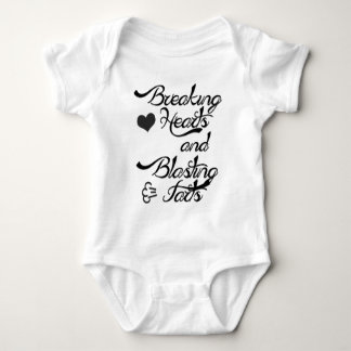 Breaking Hearts and Blasting Farts Baby Bodysuit