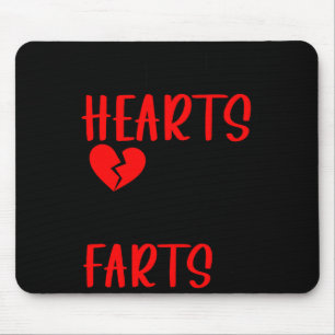 Breaking Hearts And Blasting Farts Valentines Day Mouse Mat
