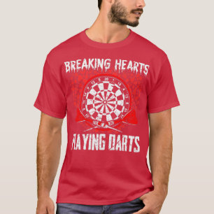 Breaking Hearts Playing Darts T-Shirt