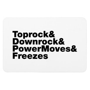 Breaking Moves (Breakdancing) Magnet