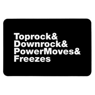 Breaking Moves (Breakdancing) Magnet