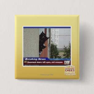 Breaking News 2 15 Cm Square Badge