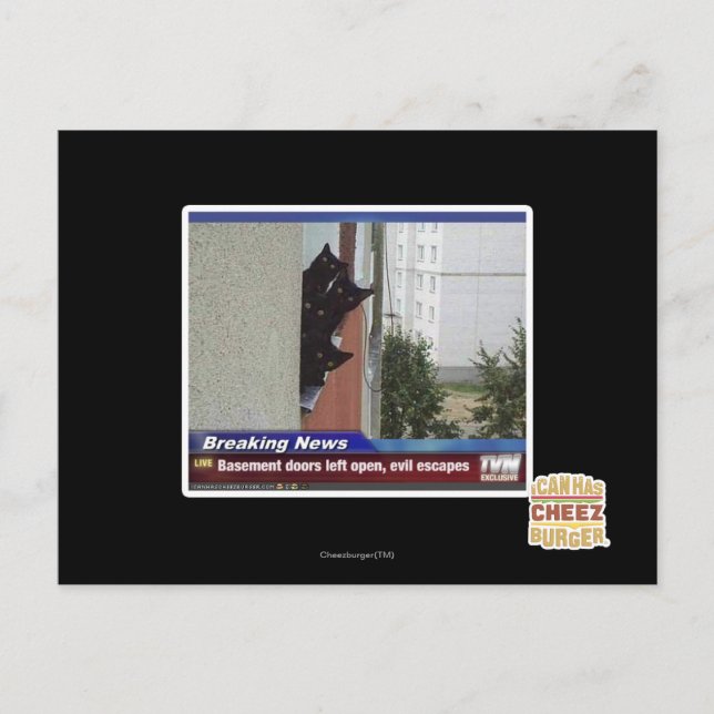 Breaking News 2 Postcard (Front)