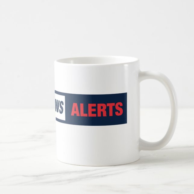Breaking News Alerts Classic Mug (Right)