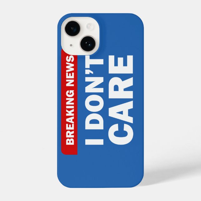 Breaking News iPhone Case (Back)