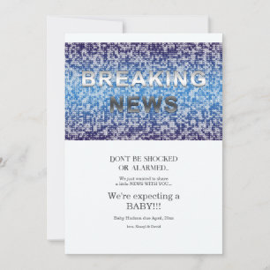 Breaking News Pregnancy Announcement