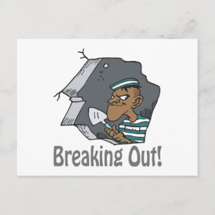 Breaking Out Postcard