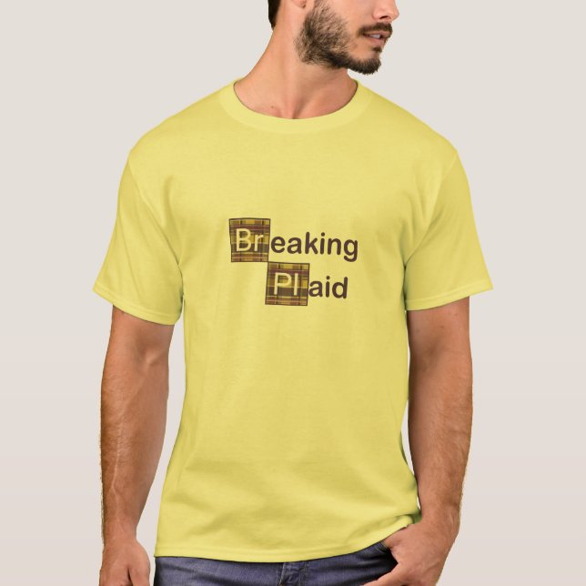 Breaking Plaid Tee (Front)