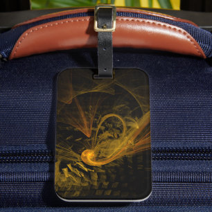 Breaking Point Abstract Art Luggage Tag