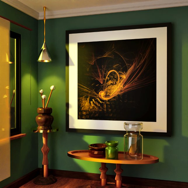 Breaking Point Abstract Art Print (Breaking Point Abstract Art Poster)
