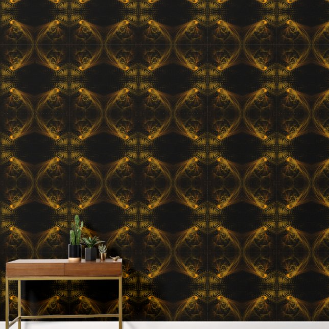 Breaking Point Abstract Art Wallpaper (Hallway)