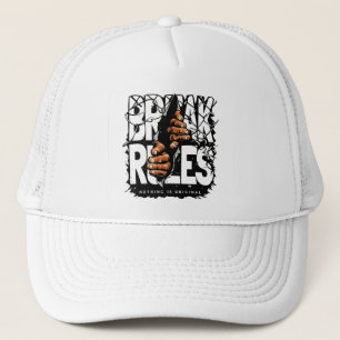 Breaking Rules Street Art Cap – Urban Rebel Style