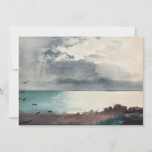 Breaking Storm, Coast of Maine   Winslow Homer