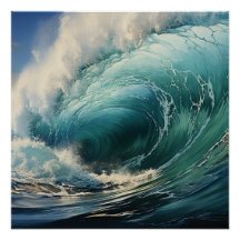Breaking Surf  Painting