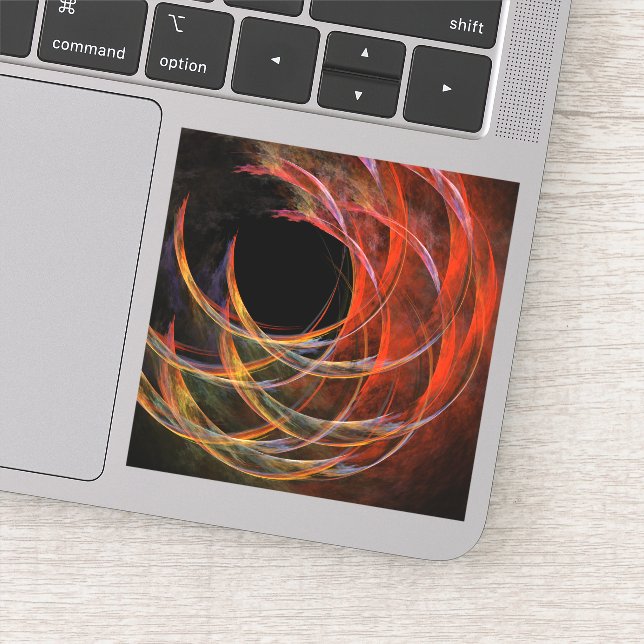 Breaking the Circle Abstract Art (Detail)